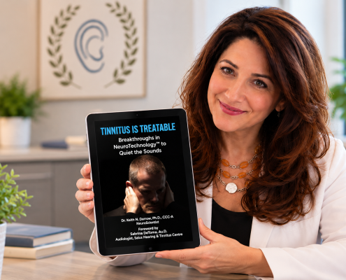 Sabrina Holding Tinnitus is Treatable